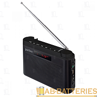 Радиоприемник Perfeo I70 ТАЙГА 6W пластик microSD USB/Jack3.5 FM черный