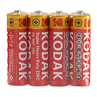Батарейка Kodak Extra R6 AA Shrink 4 Heavy Duty 1.5V (4/60/1440)