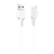 Кабель HOCO X13 USB (m)-Type-C (m) 1.0м 3.0A ПВХ белый (1/36/360)