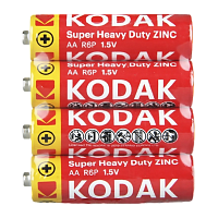 Батарейка Kodak Extra R6 AA Shrink 4 Heavy Duty 1.5V (4/24/576/34560)